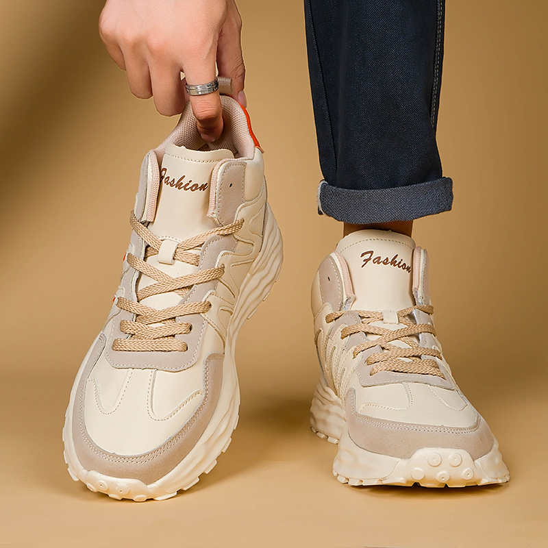 Street Fashion Designer - Lace-up Increase Height Size 50 Mules