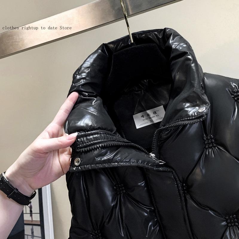 Autumn Winter Parkas Thicken W - Puffer Vest Padded recension och pris