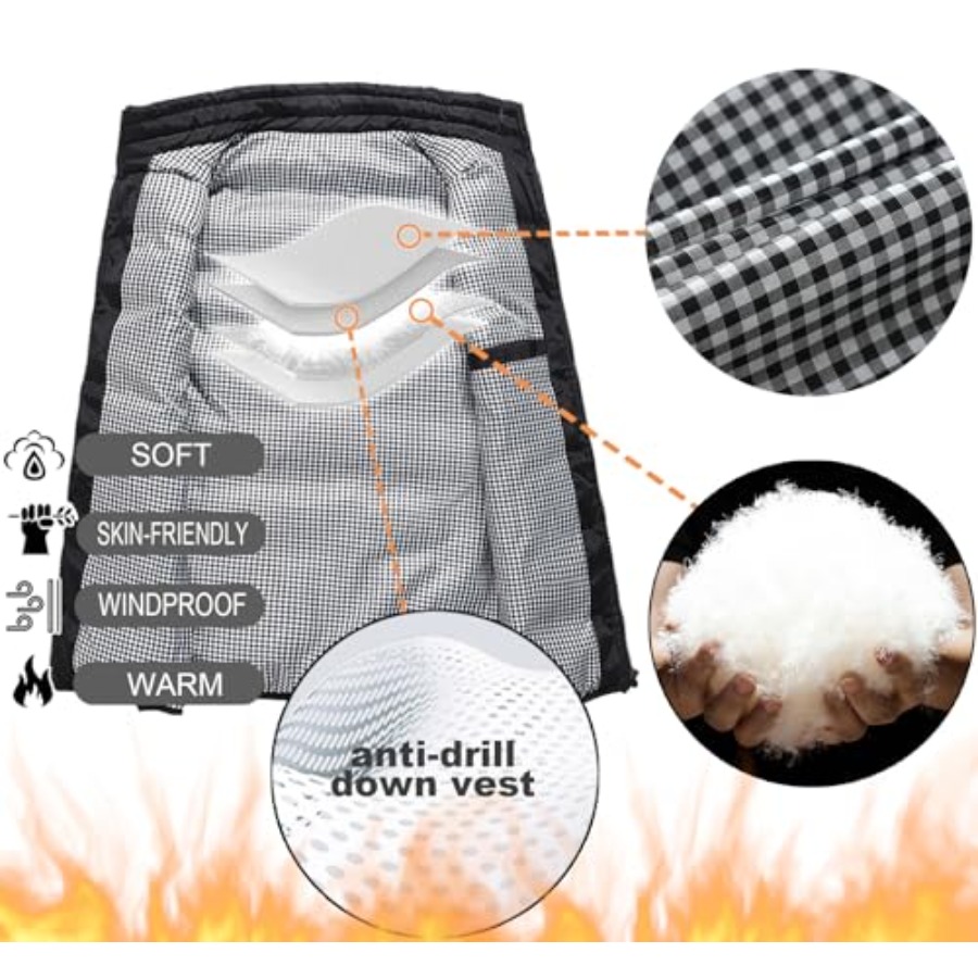 XinYangNi Mens Puffer Vest Qui - Puffer Vest Padded recension och pris