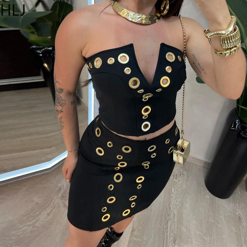 HLJ Sexy Hollow Out 2 Pieces S - Street Fashion News recension och pris