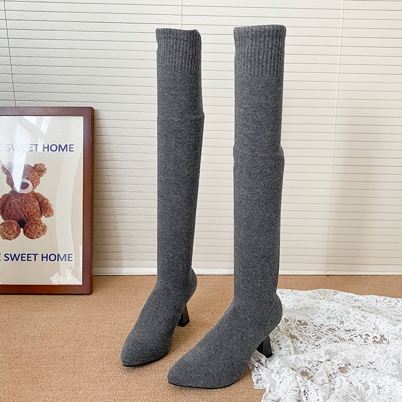 High Heels Women's Sock Boots  - Street Fashion Designer recension och pris