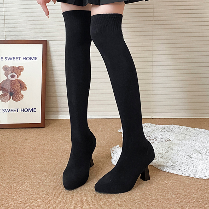 High Heels Women's Sock Boots  - Street Fashion Designer recension och pris