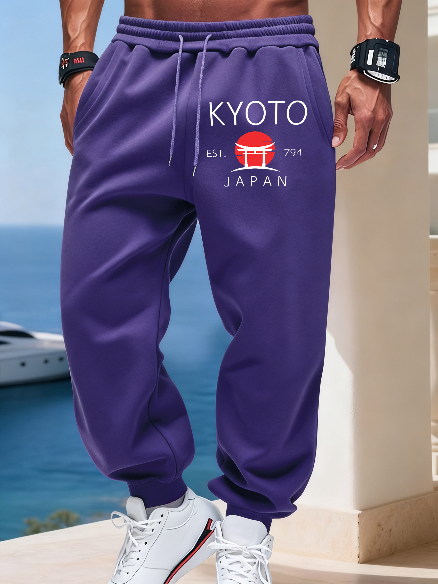 Kyoto Japan Letter Print Basic - Street Fashion Kyoto recension och pris