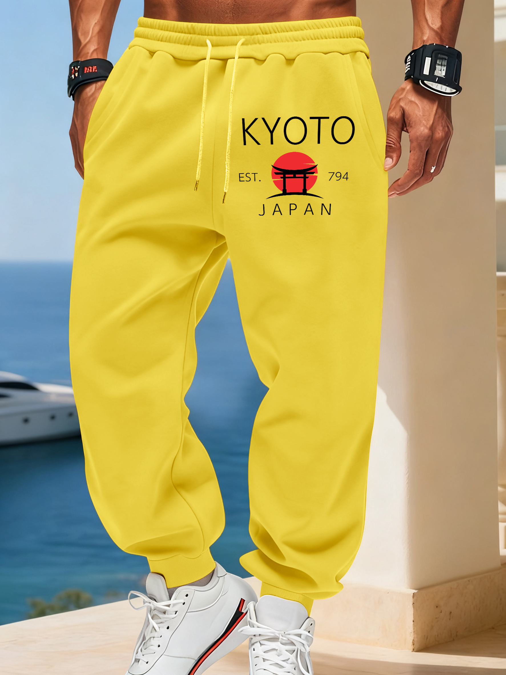 Kyoto Japan Letter Print Basic - Street Fashion Kyoto recension och pris