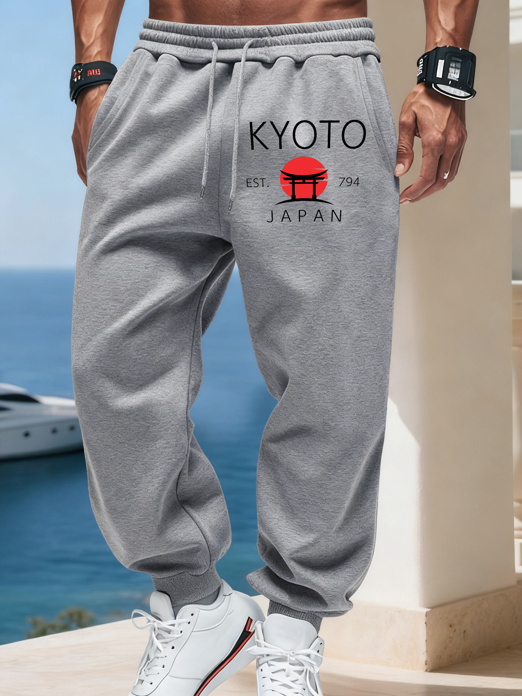 Kyoto Japan Letter Print Basic - Street Fashion Kyoto recension och pris