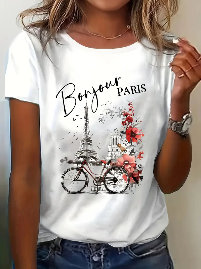 Fashion Bonjour Paris Text Pri - Street Fashion Paris recension och pris