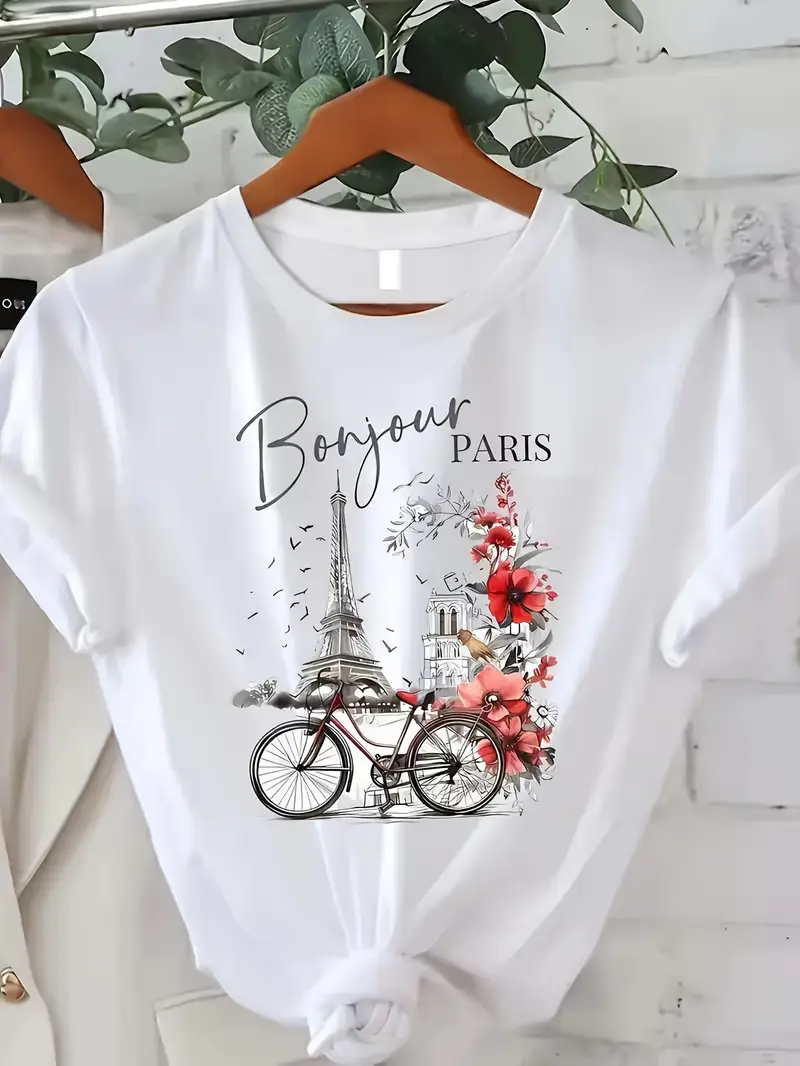 Fashion Bonjour Paris Text Pri - Street Fashion Paris recension och pris