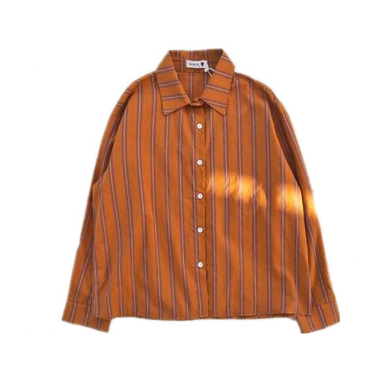 Spring New Striped Loose Casua - Street Fashion Youth recension och pris