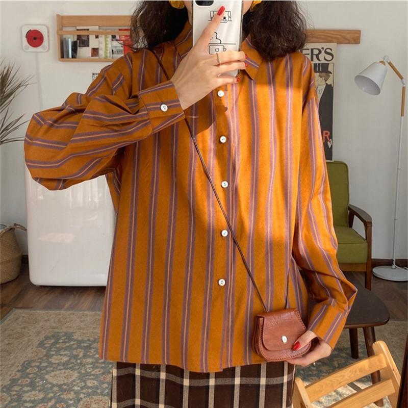 Spring New Striped Loose Casua - Street Fashion Youth recension och pris