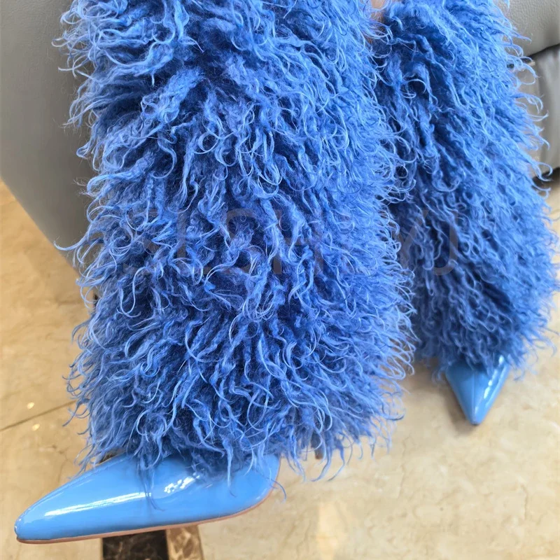 2024 Imitation Wool Knee High  - Street Fashion Magazines recension och pris