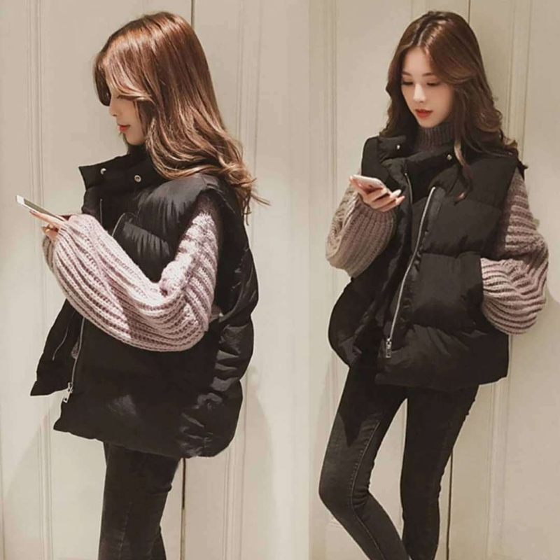 Women Winter Warm Cotton Padde - Puffer Vest Padded recension och pris