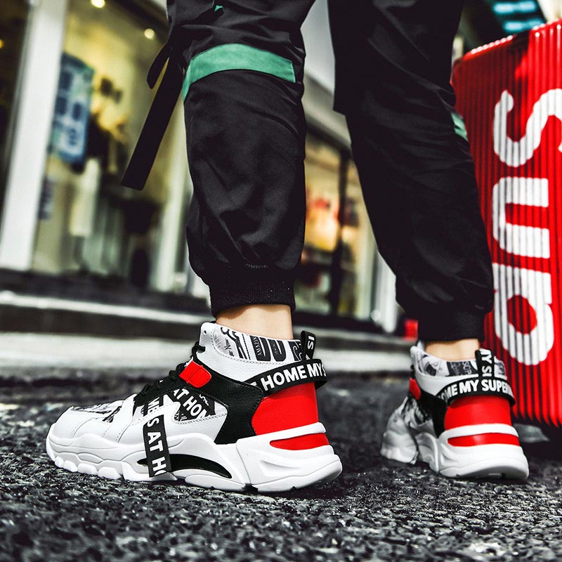 Large Size High Top Chunky Man - Street Fashion Japan Brand recension och pris