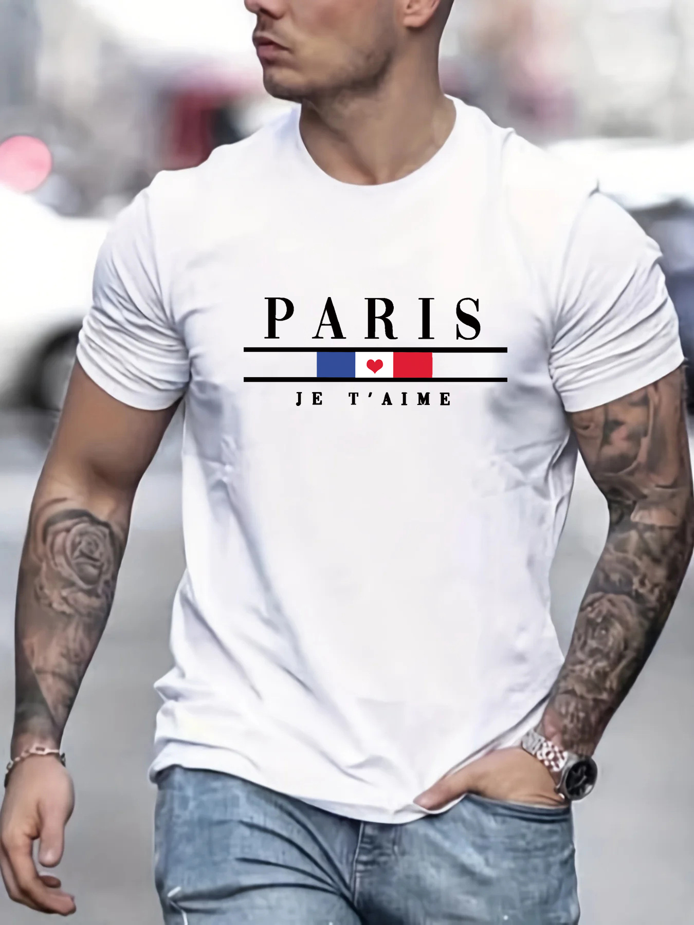 Men's Summer 100% Pure Cotton  - Street Fashion Paris recension och pris
