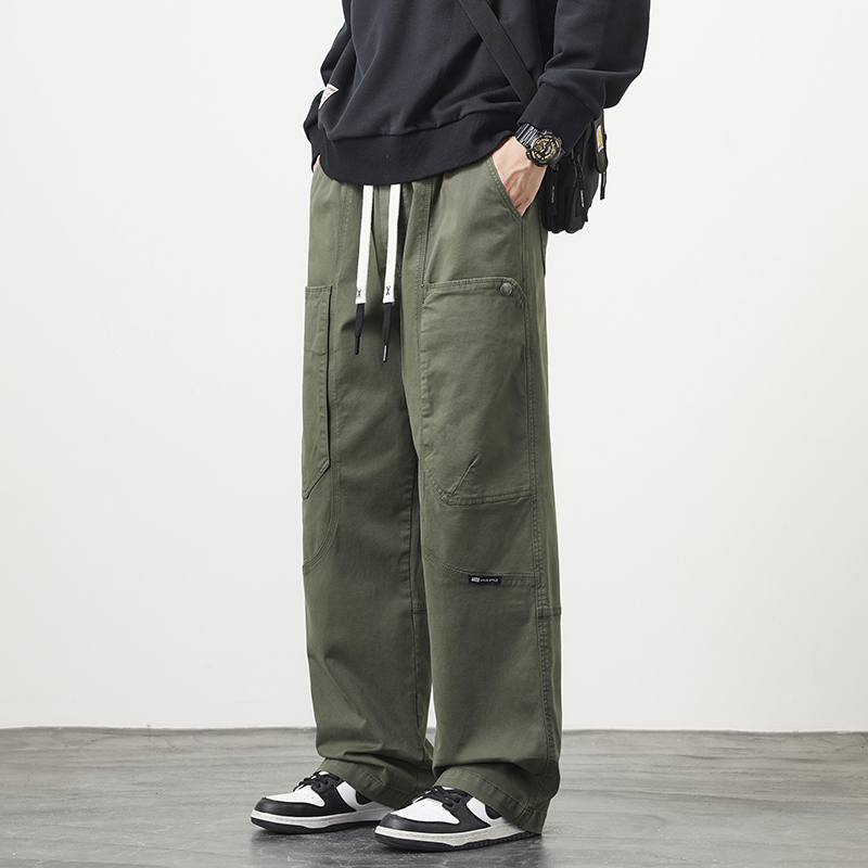 Autumn New Straight Casual Pan - Cargo Pant Wide recension och pris