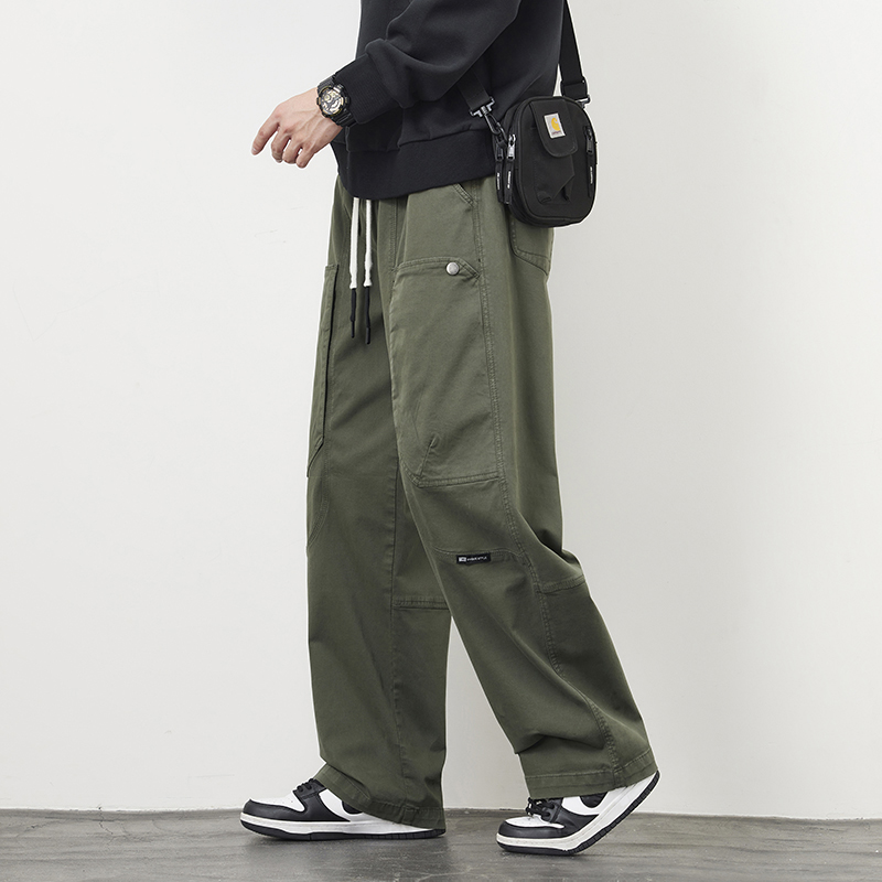 Autumn New Straight Casual Pan - Cargo Pant Wide recension och pris