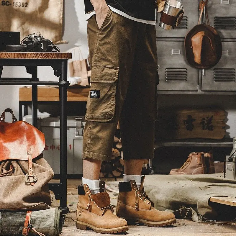 With Zipper Khaki Draw String  - Cargo Pant Wide recension och pris