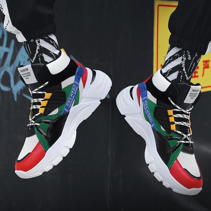 Hightop Summer Men's Sport Sho - Guangzhou Street Fashion recension och pris