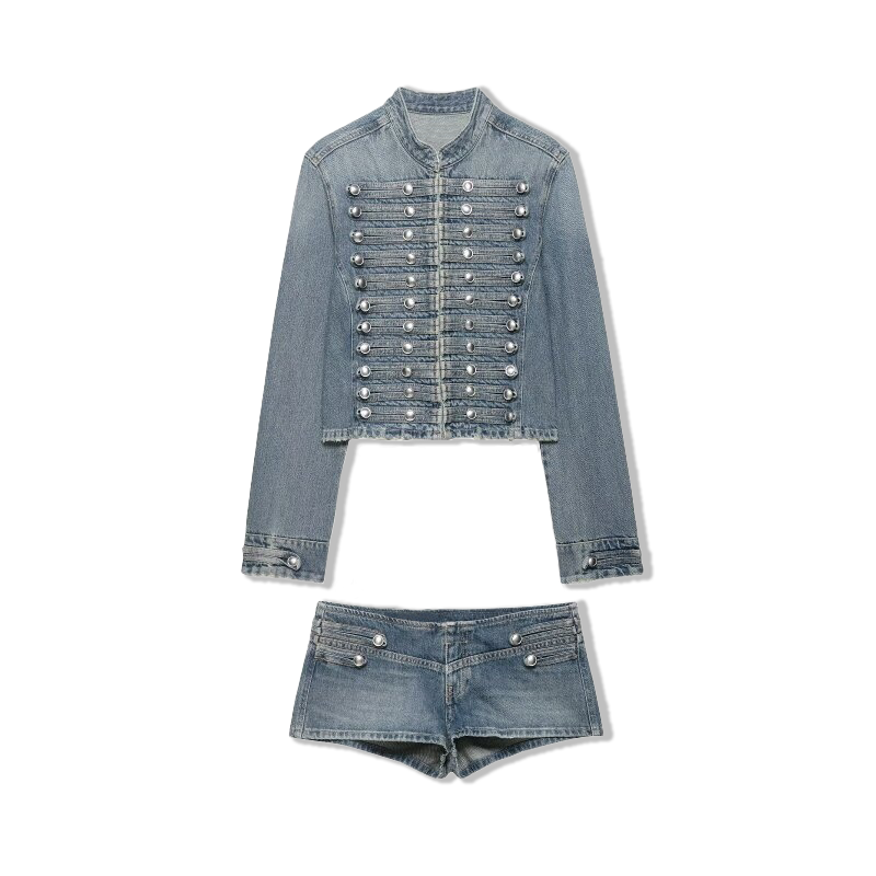 2026 New Women Denim 2 Piece S - Street Fashion News recension och pris