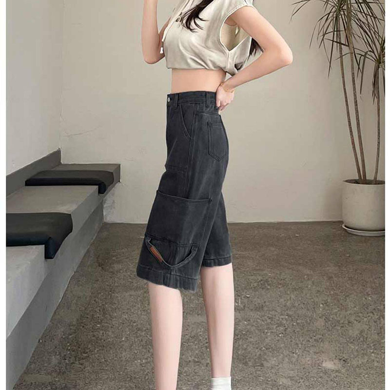 Y2K Blue Washed Cargo Wide Leg - Cargo Pant Wide recension och pris