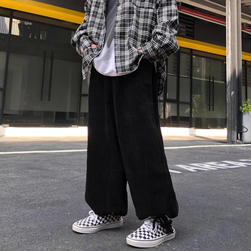 Japanese Streetwear Corduroy W - Cargo Pant Wide recension och pris