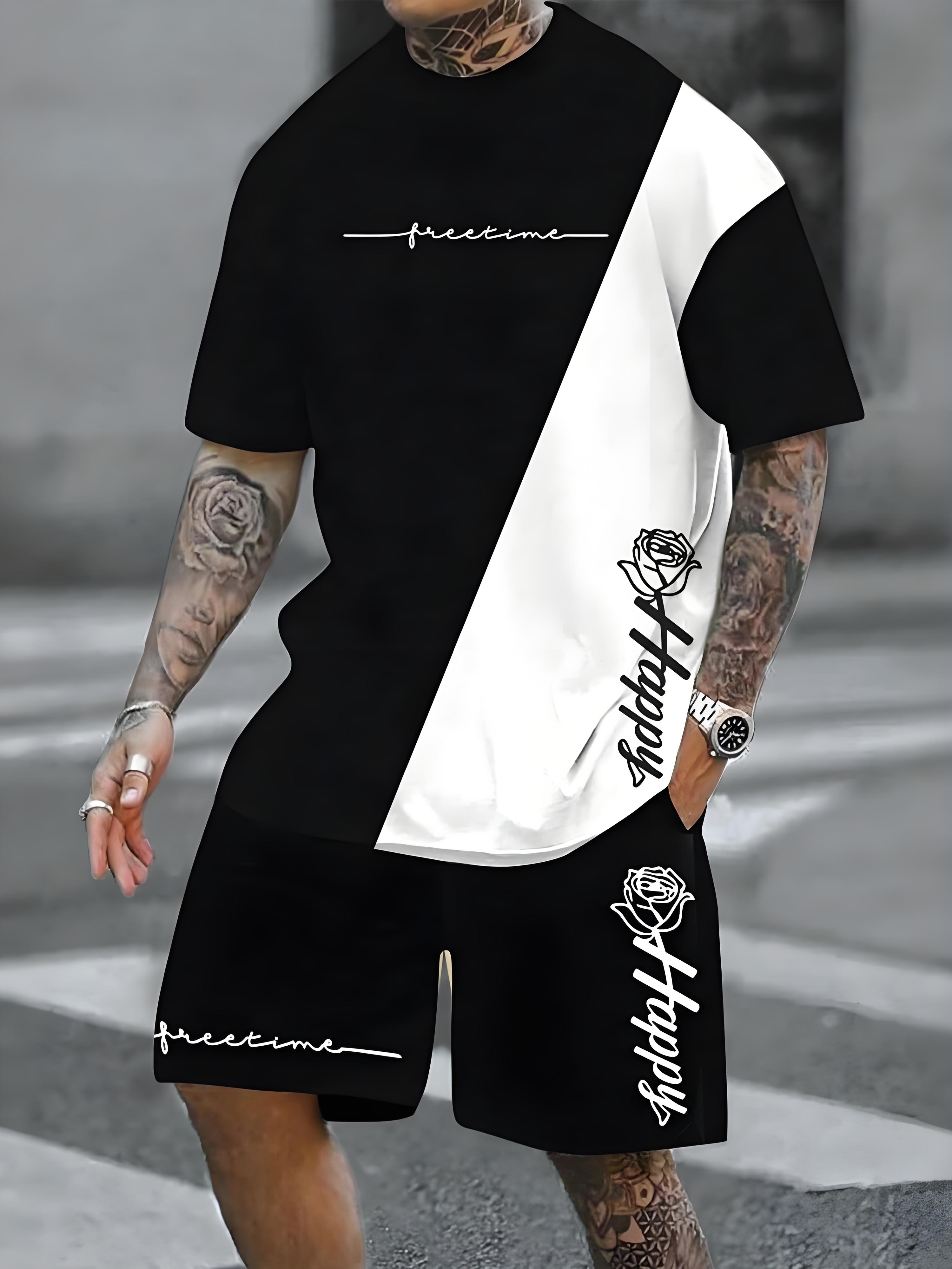 New Plus Size Men's T-shirt An - Street Fashion Men recension och pris