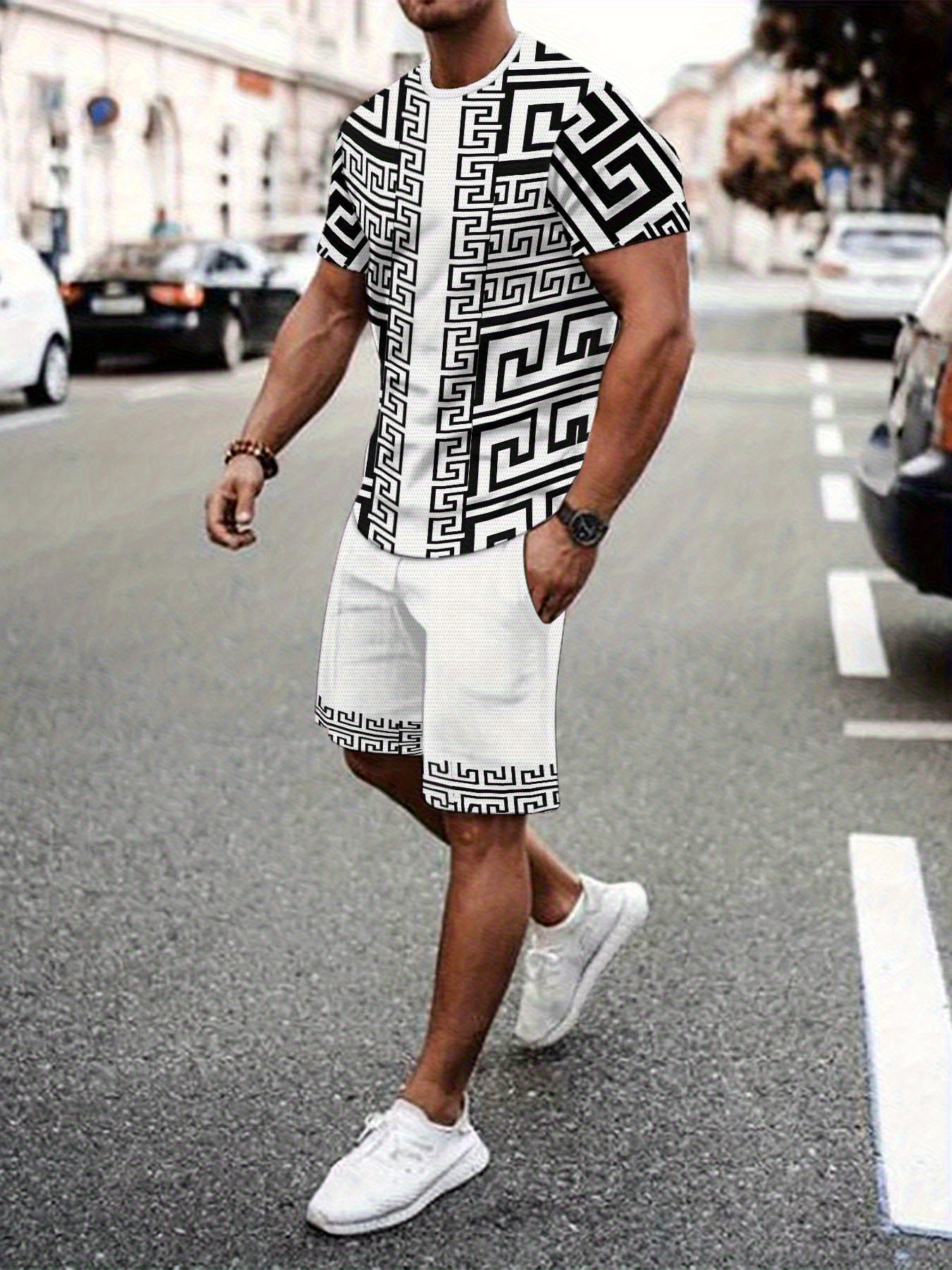 New Plus Size Men's T-shirt An - Street Fashion Men recension och pris