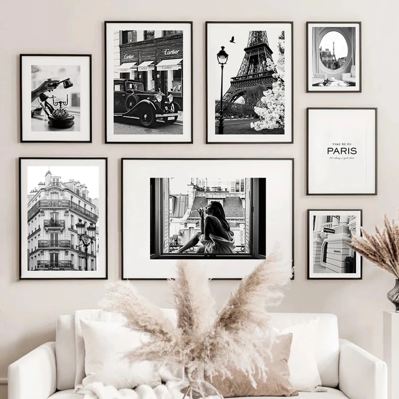 Fashionable Black and White Po - Street Fashion Paris recension och pris