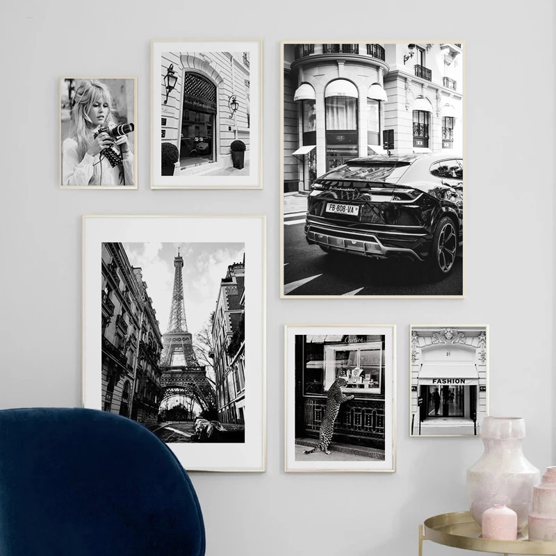 Fashionable Black and White Po - Street Fashion Paris recension och pris