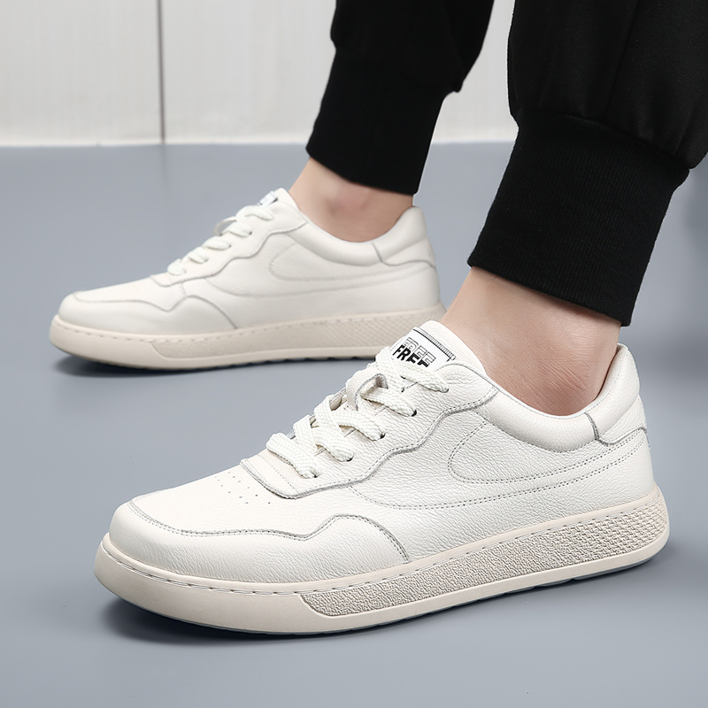 Genuine leather board shoes Co - Street Fashion Youth recension och pris