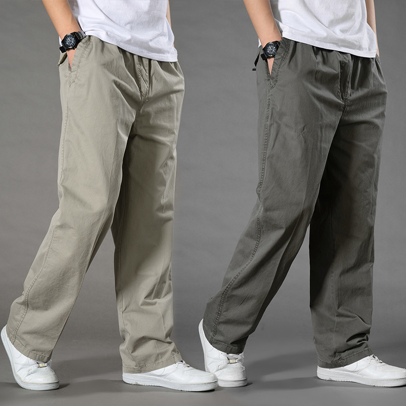 Mens Casual Cargo Pants Loose  - Cargo Pant Wide recension och pris