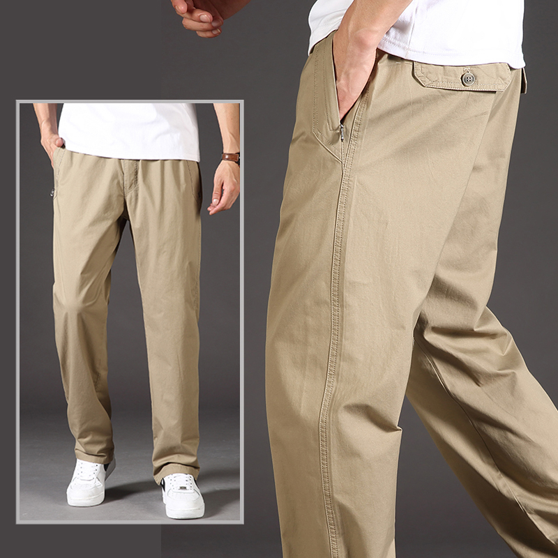 Mens Casual Cargo Pants Loose  - Cargo Pant Wide recension och pris