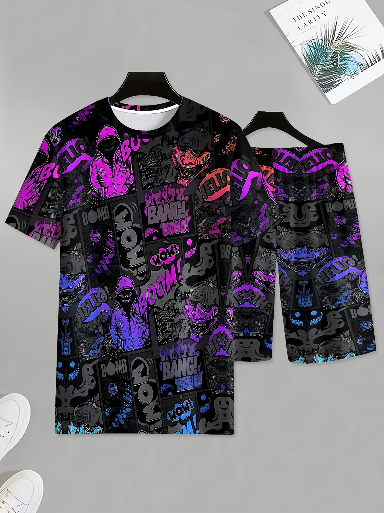 2026 Summer New Men's Short-Sl - Street Fashion Designer recension och pris