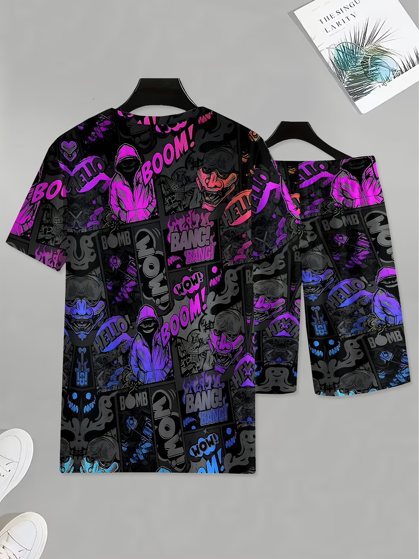 2026 Summer New Men's Short-Sl - Street Fashion Designer recension och pris