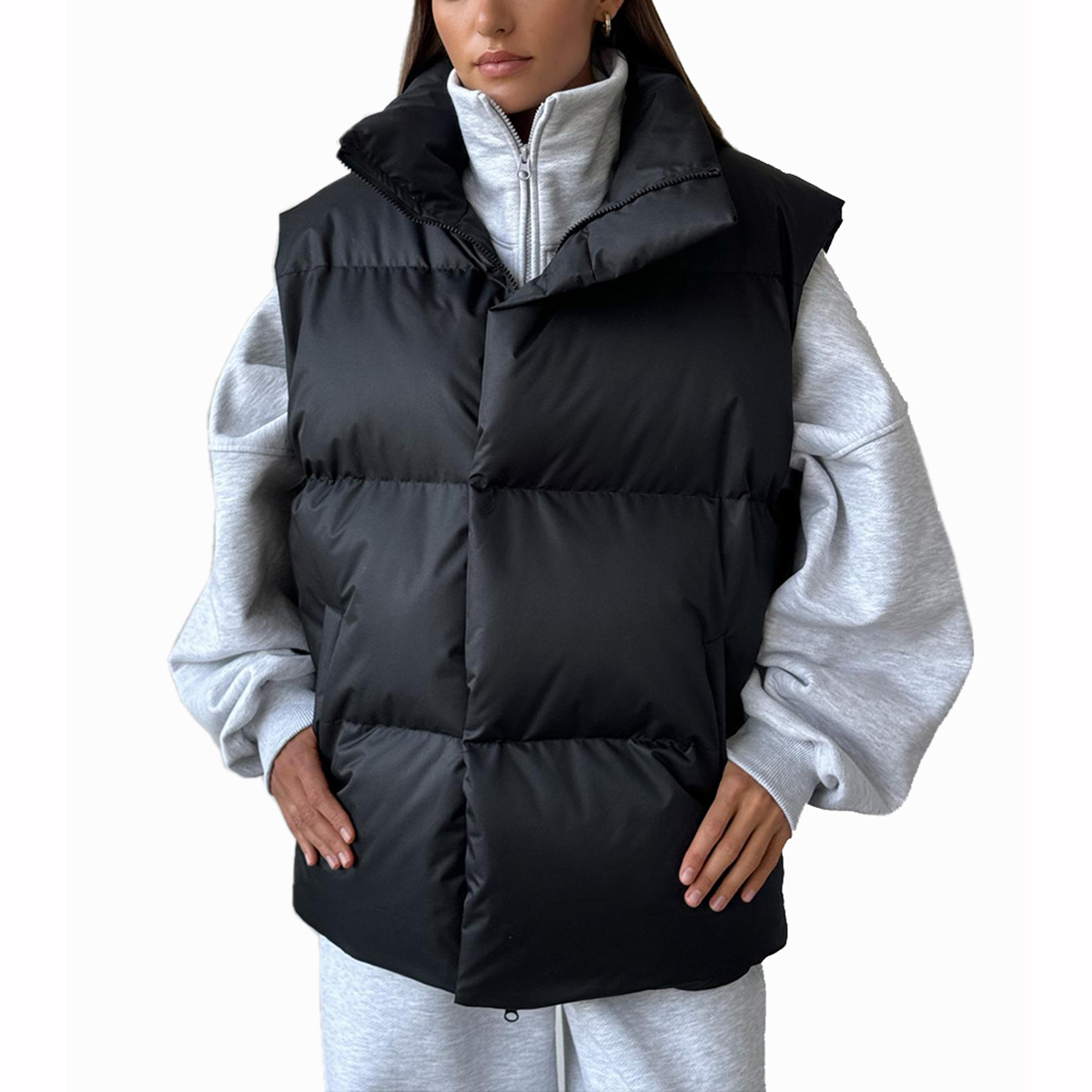 Women's Outerwear Casual Vest  - Puffer Vest Padded recension och pris
