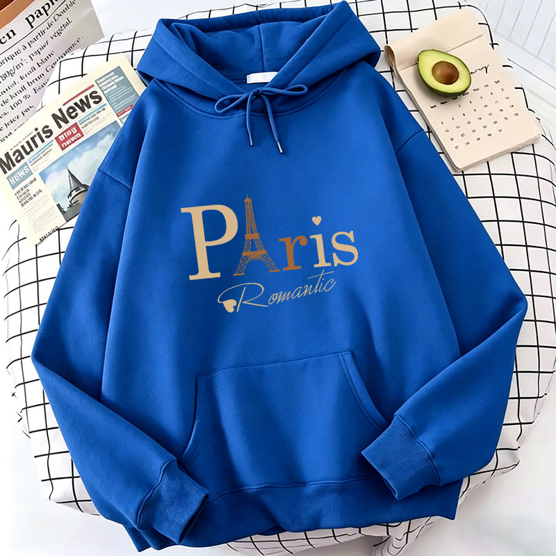 Fashion Paris Letter Print Hoo - Street Fashion Paris recension och pris