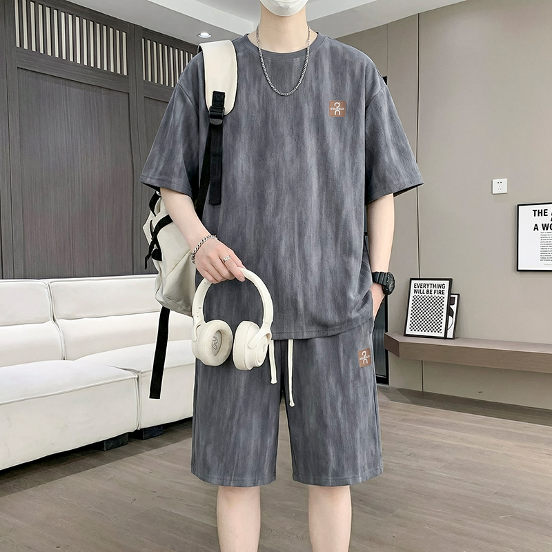 【T-Shirt + 5-Point Shorts】Men' - Street Fashion Men recension och pris