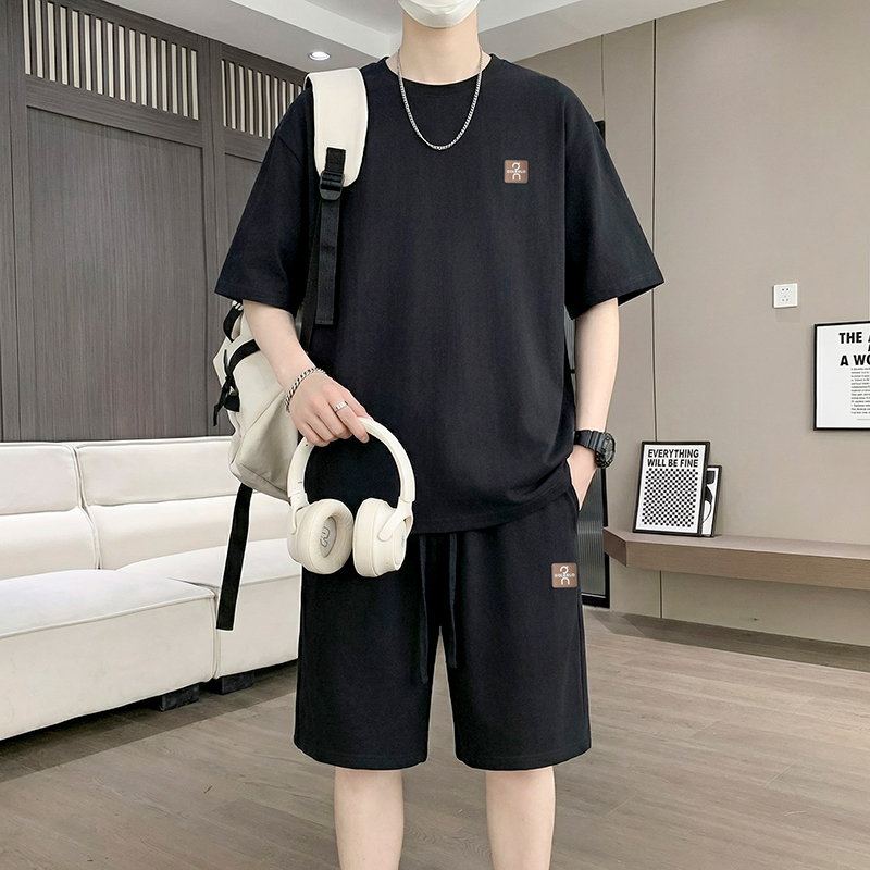 【T-Shirt + 5-Point Shorts】Men' - Street Fashion Men recension och pris
