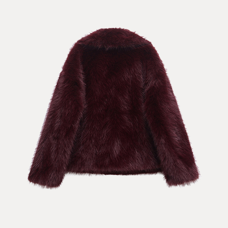 Spring 2025 Women's Faux Fur E - Street Fashion Youth recension och pris