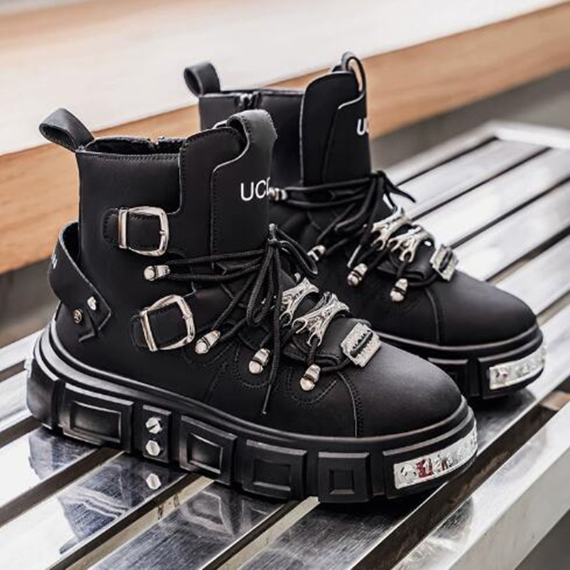 Fashion Rivet Black High top S - Street Fashion Designer recension och pris