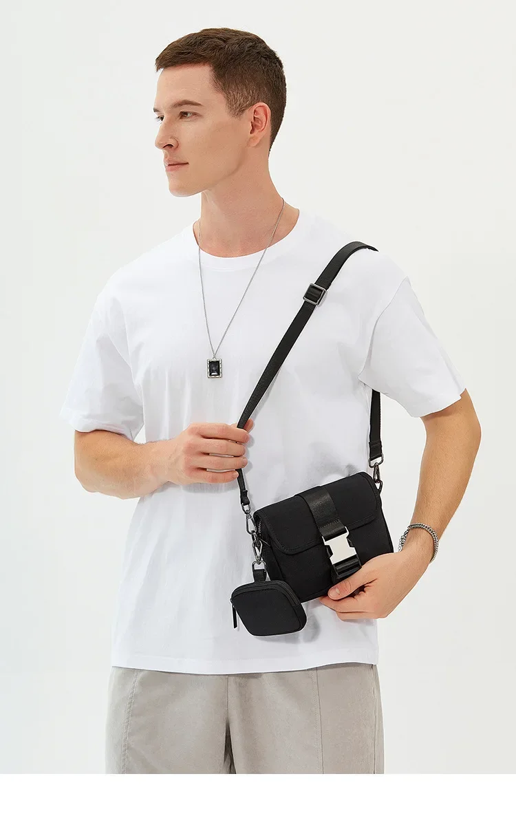Men's Crossbody Phone Bag, Fas - Street Fashion Youth recension och pris