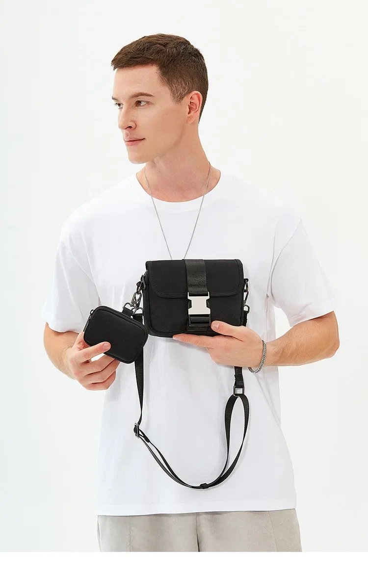 Men's Crossbody Phone Bag, Fas - Street Fashion Youth recension och pris