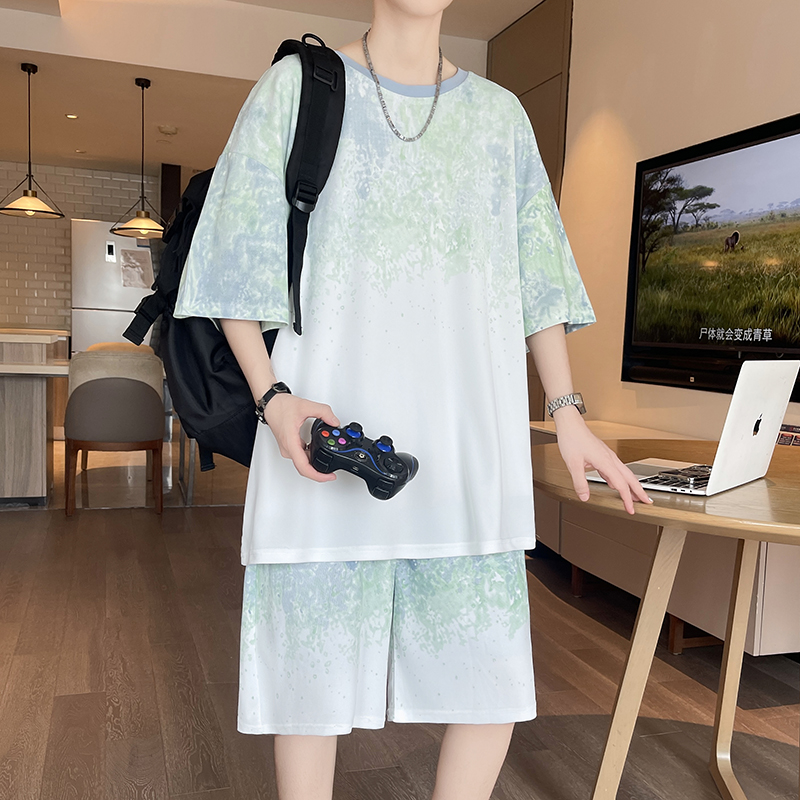 【Top 5-Point Pants】Men's T-Shi - Street Fashion Men recension och pris