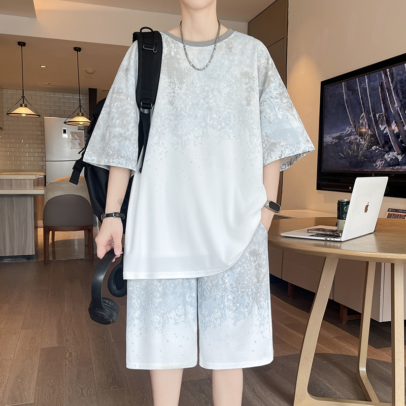 【Top 5-Point Pants】Men's T-Shi - Street Fashion Men recension och pris